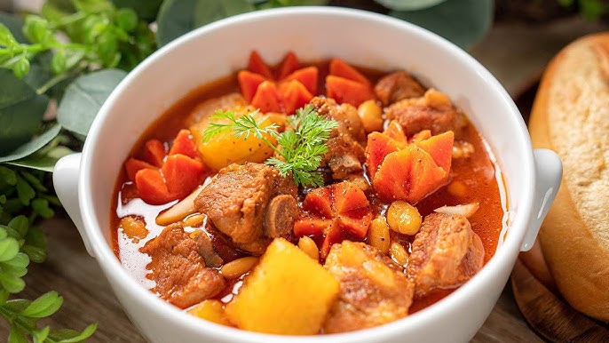 Thịt bò hộp nấu ra gu